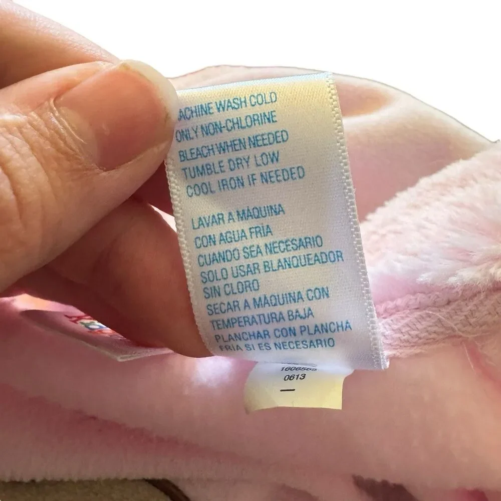 3-6 Month Vintage Kidget Adorable‎ Pink Bear Long Sleeve Shirt Jacket